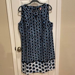 Nine West 16 Dress Circle Pattern